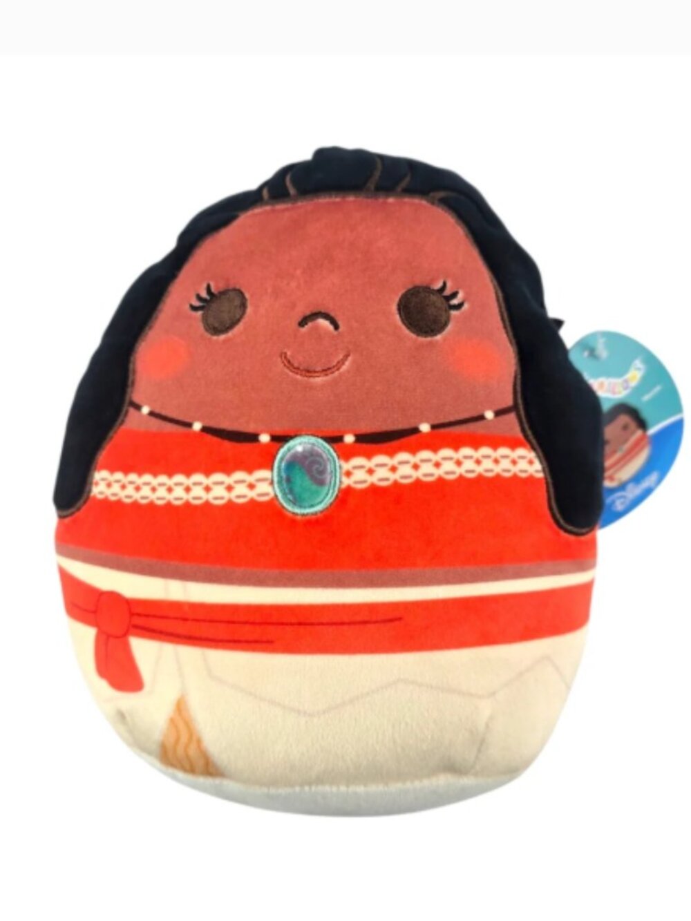 Squishmallows Disney Princess Moana, Plush Toy, KellyToys, 8-inch